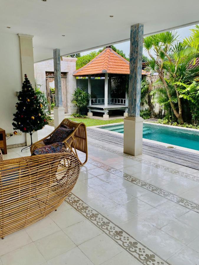 Villa Biru - 500M Batubelig Beach Canggu Exterior foto