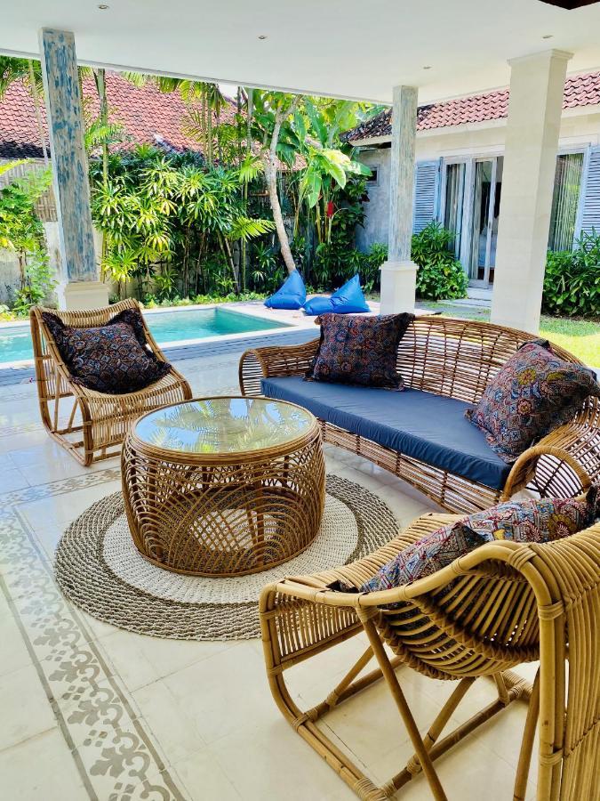 Villa Biru - 500M Batubelig Beach Canggu Exterior foto